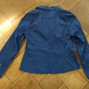 Talbot's Navy Blue Stretch Jacket Blazer